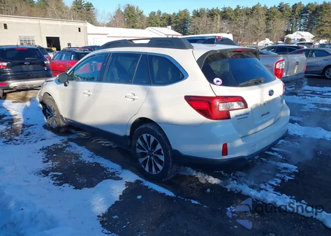 2016 Subaru Outback 3.6R Limited из США, поврежденный, VIN 4S4BSENC0G3220214